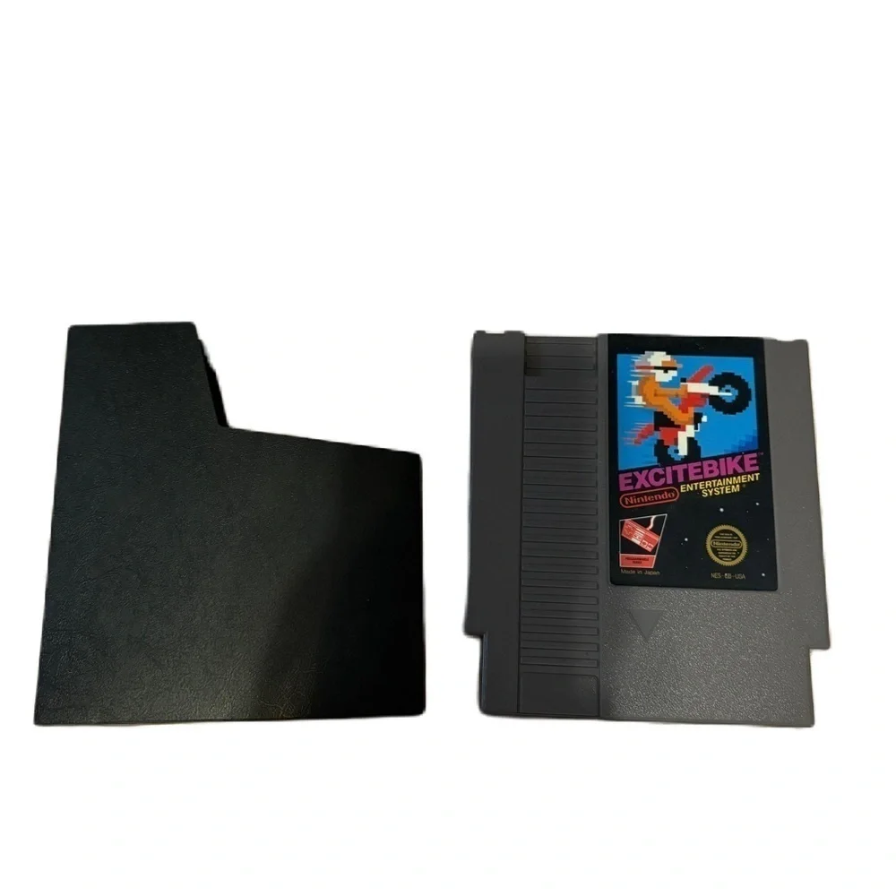 Nintendo Excitebike Game Cartridge - Gray - 1985 NES Entertainment System